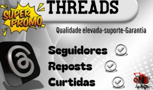 🚀 Impulsione seu Threads: Seguidores, Curtidas e Reposts At
