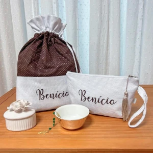 Kit Organizador para Bebê Personalizado