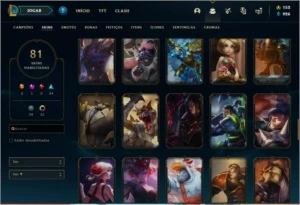 CONTA LOL 🌟 81 SKINS 🌟 132 CAMPEOES - League of Legends