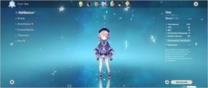 Genshin impact conta com Qiqi+Noelle+Beidou+bennet