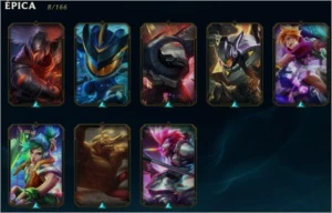 Conta 125 Champs 43 Skins - League of Legends LOL