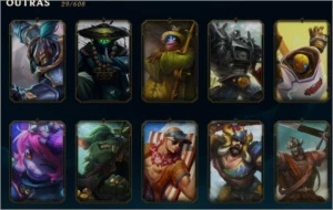 Conta 125 Champs 43 Skins - League of Legends LOL