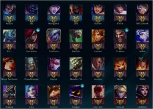 Conta 125 Champs 43 Skins - League of Legends LOL