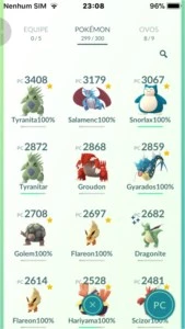 Pokemon Go com 6 Mewtwo Level 31 (Todos os Lendários ) - Pokémon