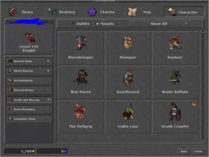 EK 141 skill 94/88 - Solidera - Tibia