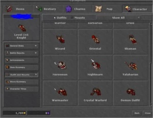 EK 141 skill 94/88 - Solidera - Tibia