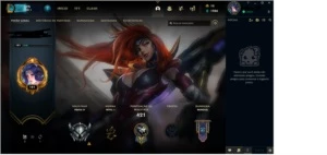 Conta prata IV, nível 181, com 62 skins. - League of Legends LOL