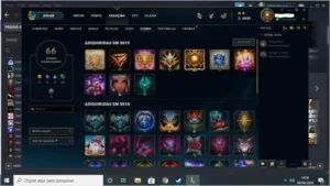 CONTA LEAGUE OF LEGENDS LOL