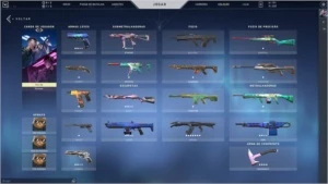 Conta Valorant com varias skins