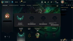 Conta Platina I upada recentemente - League of Legends LOL