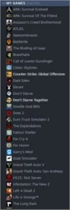 conta steam(vac csgo)+ubi+epicgames