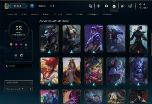 Conta Lol Esmeralda - League of Legends