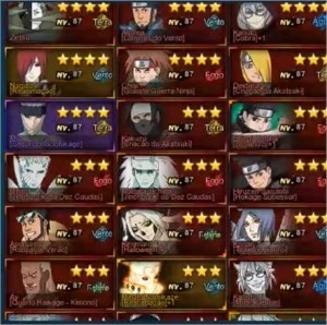 Conta Naruto Online 490K - Outros