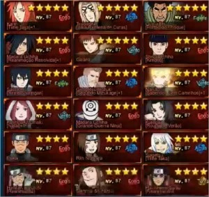 Conta Naruto Online 490K - Outros