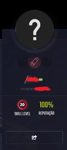 Conta lvl 20 gc com prime - Counter Strike CS