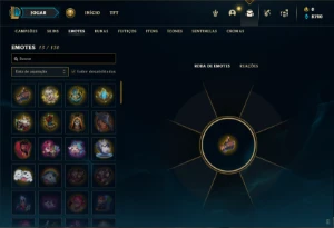 Conta platina 4 com 31 Champs e 3 Skins + 8 Fragmentos - League of Legends LOL