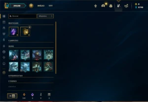Conta platina 4 com 31 Champs e 3 Skins + 8 Fragmentos - League of Legends LOL