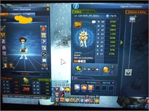 Conta Servidor Beelzemon - Digimon Masters Online DMO