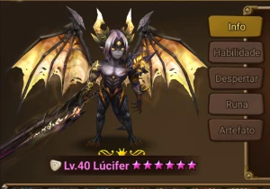 Conta Iniciante com NAT5 LD ( LUCIFER) - Summoners War