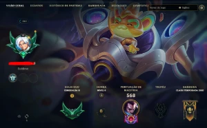 Conta lol nivel 461 255 skins - League of Legends