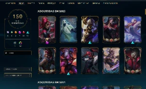 Conta LoL lv 320 2 Skins Ultimate - League of Legends