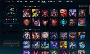 Conta LoL lv 320 2 Skins Ultimate - League of Legends