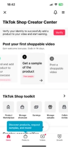 Conta Tiktok Shop Liberado - Redes Sociais