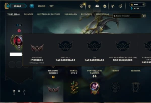 Ferro 2 com 22 Champs e 6 Skins - League of Legends LOL