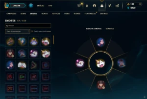 Ferro 2 com 22 Champs e 6 Skins - League of Legends LOL