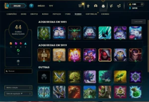 Ferro 2 com 22 Champs e 6 Skins - League of Legends LOL