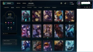 conta lol plat 3 - League of Legends