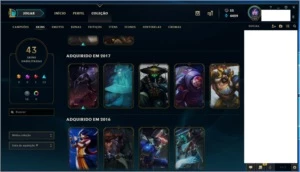 conta lol plat 3 - League of Legends