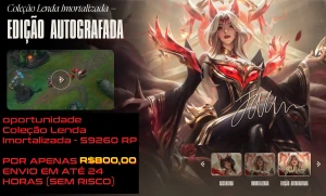 Envio De Presentes Melhor Preço Pacotes Hall Of Legends - League of Legends LOL