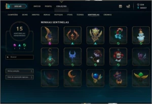 Conta Colecionador League of Legends LOL