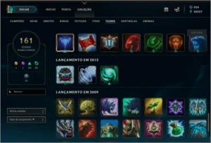 Conta Colecionador League of Legends LOL