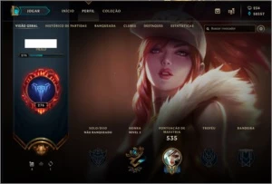 Conta Colecionador League of Legends LOL