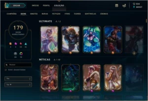 Conta Colecionador League of Legends LOL