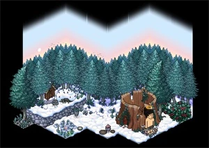 Pack Habitat Bosque do Nevado - Habbo