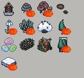 Pack Habitat Bosque do Nevado - Habbo