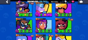 Braw Stars Conta 95% Full / Braw Pass Ativo - Brawl Stars
