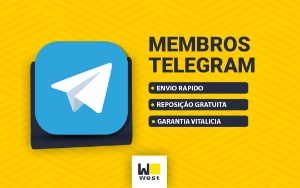 Membros para Telegram | Grupo / Canal - Redes Sociais