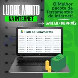 Mega Pack - O Maior Pacote De Ferramentas Da Internet! - Outros