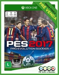 Pes 2017 Pro Evolution Soccer - Xbox One - Midia Fisica
