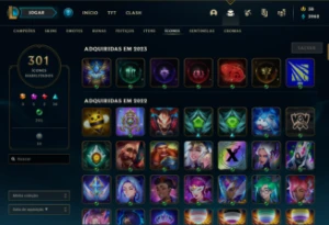 Conta de LOL e Valorant com skins em ambas! - League of Legends