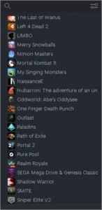 Conta Steam com 115 jogos