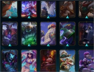 Conta 157 skins platina + 8k de rp 250 reais - League of Legends LOL