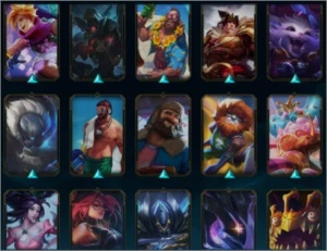 Conta 157 skins platina + 8k de rp 250 reais - League of Legends LOL