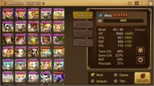 SW conta mid game com Ld Akroma - Summoners War