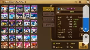 SW conta mid game com Ld Akroma - Summoners War