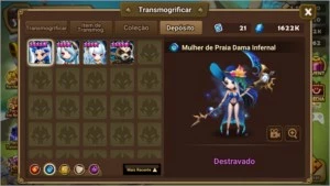 SW conta mid game com Ld Akroma - Summoners War